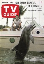 TV Guide cover - Flipper, Brian Kelly - July 9, 1966
