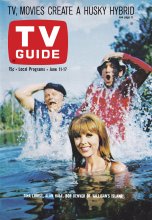 TV Guide cover - Bob Denver, Alan Hale, Tina Louise - June 11, 1966