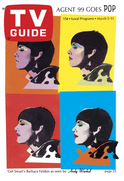 TV Guide cover - Barbara Feldon - March 5, 1966