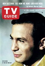 TV Guide cover - Ben Gazzara - February 19, 1966
