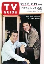 TV Guide cover - Robert Conrad, Ross Martin - May 21, 1966