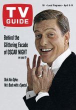 TV Guide cover - Dick Van Dyke - April 8, 1967