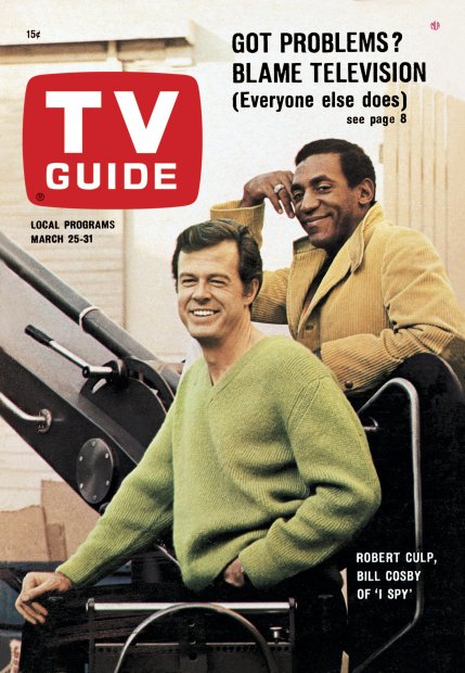 TV Guide cover - Bill Cosby, Robert Culp - March 25, 1967