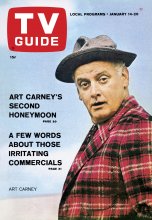 TV Guide cover - Art Carney - January 14, 1967