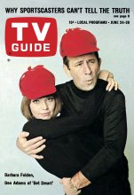TV Guide cover - Don Adams, Barbara Feldon - June 24, 1967