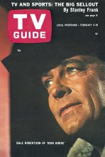 TV Guide cover - Dale Robertson - February 4, 1967
