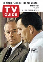 TV Guide cover - Harry Morgan, Jack Webb - May 6, 1967