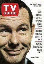 TV Guide cover - Johnny Carson - October 14, 1967
