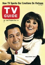 TV Guide cover - Danny Thomas, Marlo Thomas - December 2, 1967