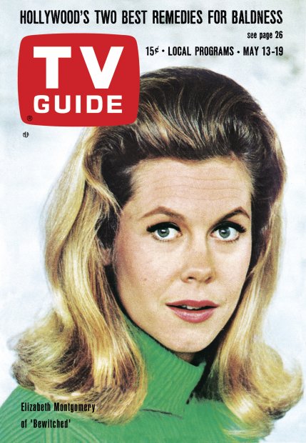 TV Guide cover - Elizabeth Montgomery - May 13, 1967