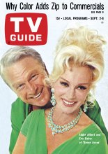 TV Guide cover - Eddie Albert, Eva Gabor - September 2, 1967