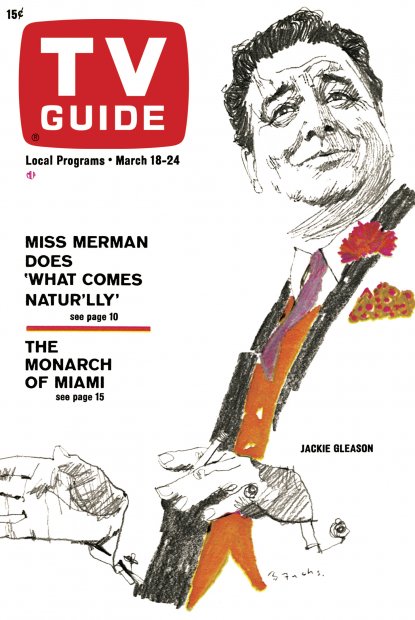TV Guide cover - Jackie Gleason - March 18, 1967