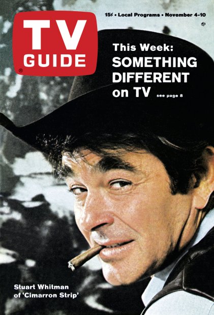 TV Guide cover - Stuart Whitman - November 4, 1967