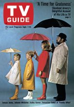 TV Guide cover - Sebastian Cabot, Kathy Garver, Anissa Jones, Johnnie Whitaker - September 7, 1968