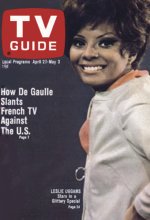 TV Guide cover - Leslie Uggams - April 27, 1968