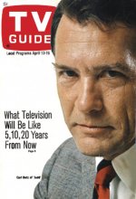 TV Guide cover - Carl Betz - April 13, 1968