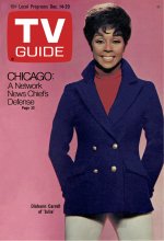 TV Guide cover - Diahann Carroll - December 14, 1968