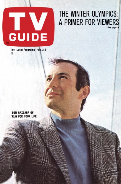 TV Guide cover - Ben Gazzara - February 3, 1968