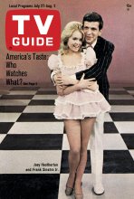 TV Guide cover - Joey Heatherton, Frank Sinatra Jr. - July 27, 1968