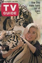 TV Guide cover - Toni Helfer - June 22, 1968