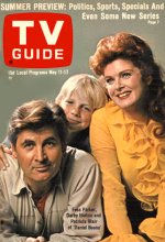 TV Guide cover - Patricia Blair, Darby Hinton, Fess Parker - May 11, 1968