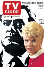 TV Guide cover - Barbara Anderson, Raymond Burr - April 6, 1968