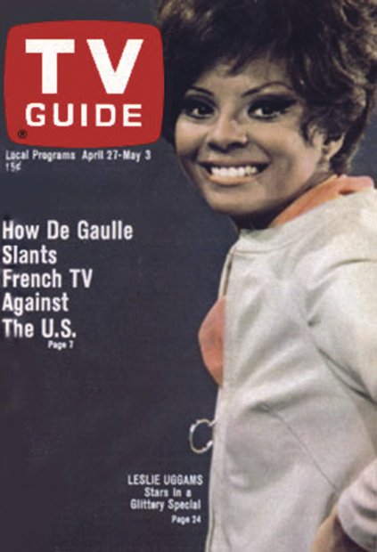 TV Guide cover - Leslie Uggams - April 27, 1968
