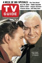 TV Guide cover - David Canary, Lorne Greene - March 2, 1968