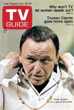 TV Guide cover - Frank Sinatra - November 23, 1968