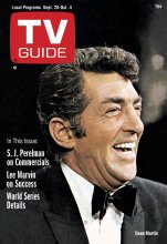 TV Guide cover - Dean Martin - September 28, 1968