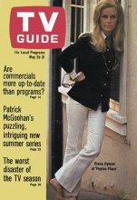 TV Guide cover - Diana Hyland - May 25, 1968