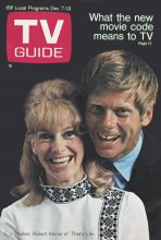 TV Guide cover - Robert Morse, E.J. Peaker - December 7, 1968