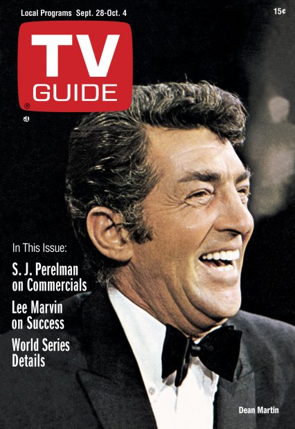 TV Guide cover - Dean Martin - September 28, 1968