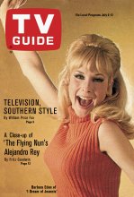 TV Guide cover - Barbara Eden - July 6, 1968