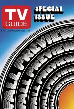 TV Guide cover - Fall Preview - September 13, 1969