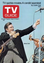 TV Guide cover - Johnny Cash - August 30, 1969