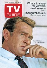 TV Guide cover - Darren McGavin - January 18, 1969