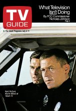 TV Guide cover - Kent McCord, Martin Milner - July 5, 1969