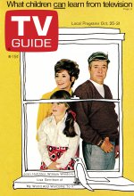 TV Guide cover - Lisa Gerritsen, Joan Hotchkis, William Windom - October 25, 1969