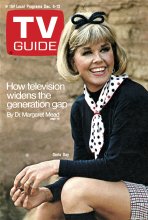 TV Guide cover - Doris Day - December 6, 1969