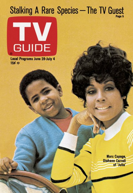 TV Guide cover - Diahann Carroll, Marc Copage - June 28, 1969