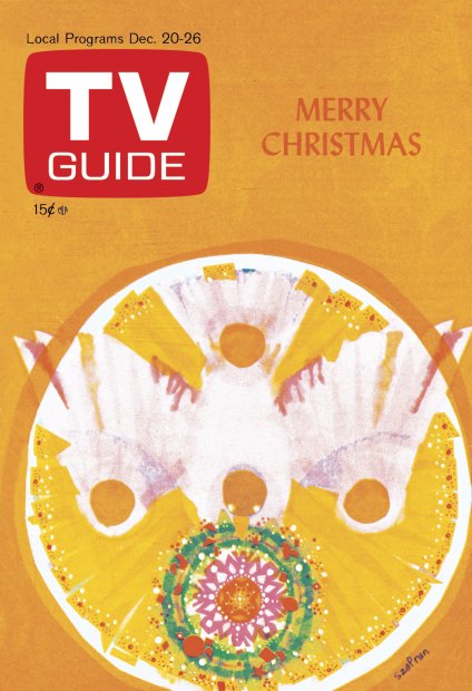 TV Guide cover - Merry Christmas - December 20, 1969