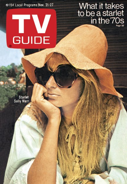 TV Guide cover - Sally Marr - November 21, 1970