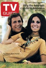 TV Guide cover - Ted Bessell, Marlo Thomas - August 8, 1970