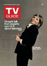 TV Guide cover - Liza Minnelli - June 27, 1970
