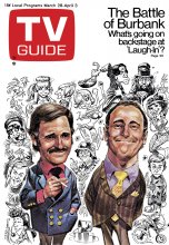 TV Guide cover - Dick Martin, Dan Rowan - March 28, 1970