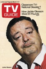 TV Guide cover - Jackie Gleason - March 21, 1970