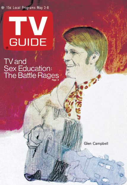 TV Guide cover - Glen Campbell - May 2, 1970