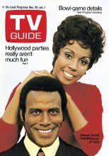TV Guide cover - Diahann Carroll, Fred Williamson - December 26, 1970