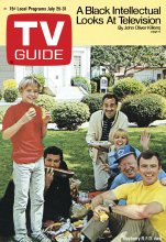 TV Guide cover - Ken Berry, Jack Dodson, Buddy Foster, Arlene Golonka, Paul Hartman, George Lindsay - July 25, 1970